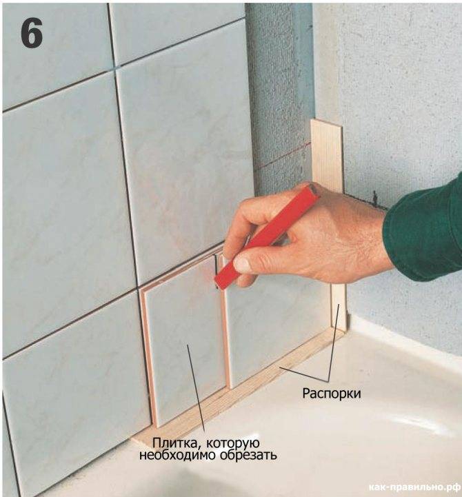 Как правильно укладывать плитку в ванной, советы мастеров