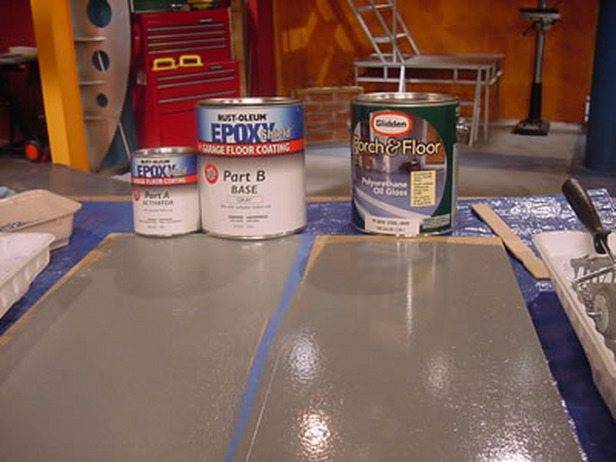 Краска для бетонного пола — какую выбрать