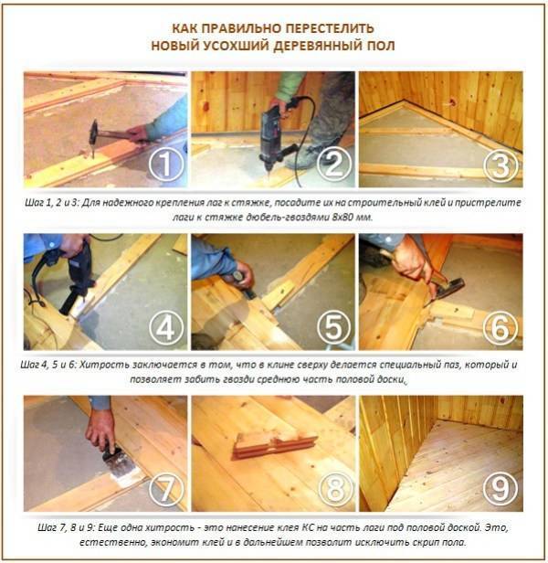 7 способов быстро избавиться от щелей в деревянном полу