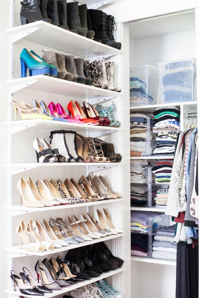 Хранение обуви в шкафу: идеи, правила, советы и рекомендации