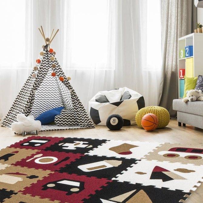 95 идеальных решений 2021 ковёр в детскую комнату для мальчика