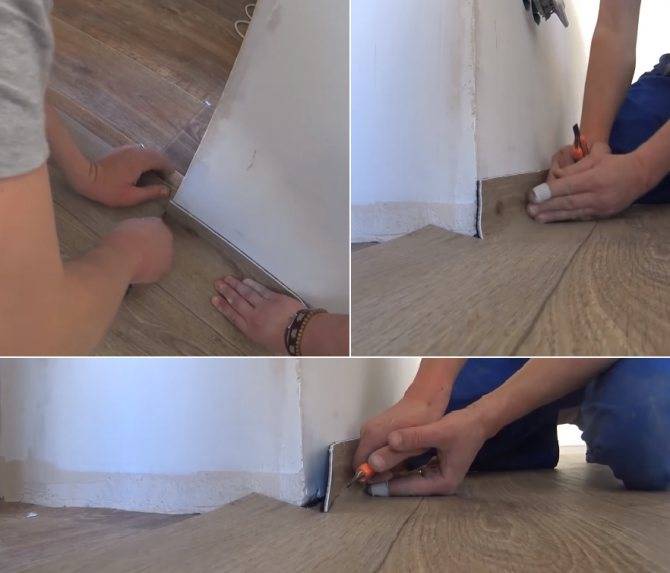Как стелить линолеум на бетонный пол: какой линолеум выбрать, правильно стелим линолеум своими руками, технология укладки