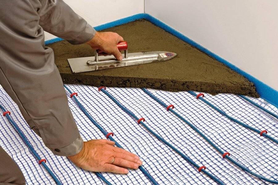 Как выполнить укладку теплого пола под плитку – пошаговое руководство по монтажу электрического кабельного пола
