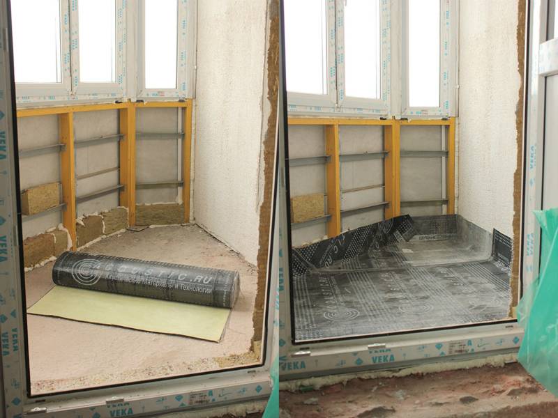 Выравнивание пола на балконе: сухая стяжка своими руками, как сделать на лоджии под плитку, можно ли, фото и видео