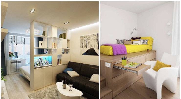 Маленькие хитрости большого преображения: правильный дизайн однокомнатной квартиры