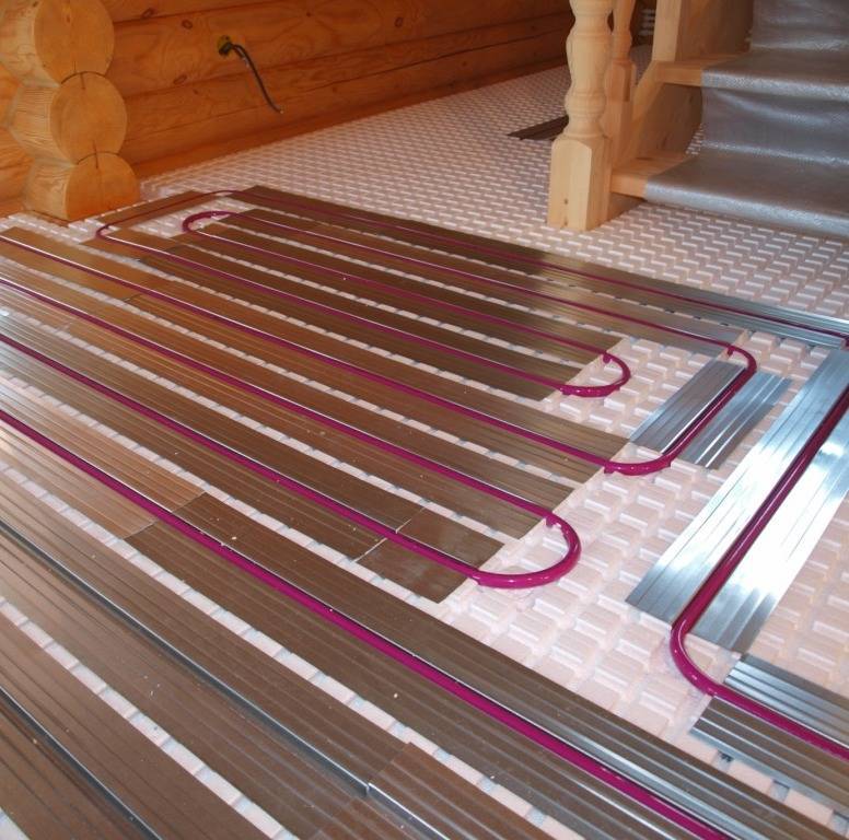 Монтаж теплого пола на деревянный пол | советы по ремонту