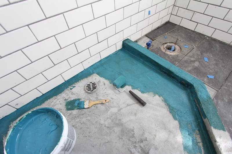 Гидроизоляция пола в ванной под плитку