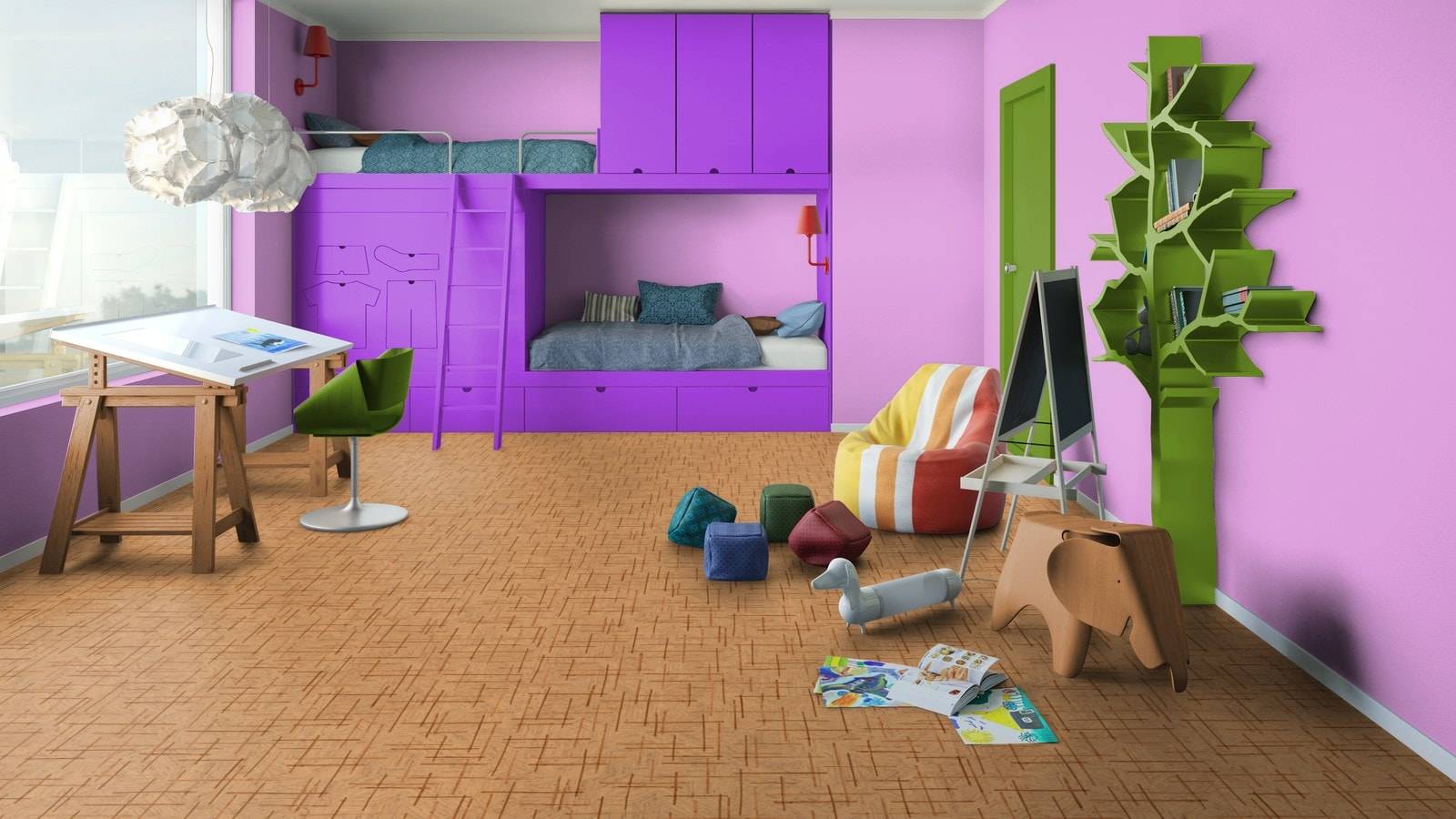 Какое напольное покрытие для детской комнаты лучше выбрать?