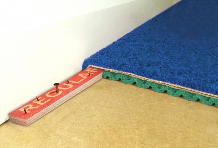 Технология укладки ковролина: на бетонный пол, на клей, на скотч