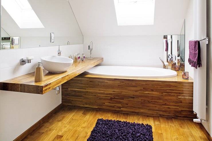 Что положить на деревянный пол в ванной, какое покрытие лучше