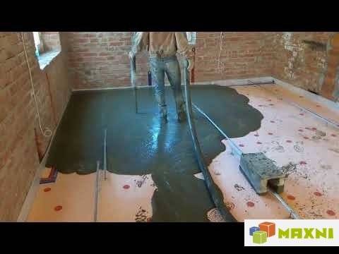 Жидкий пол для выравнивания бетонного пола в квартире: как сделать смесь