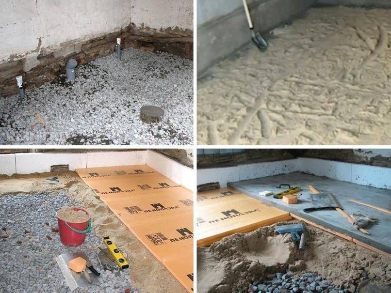Как утеплить бетонный пол своими руками в доме и квартире