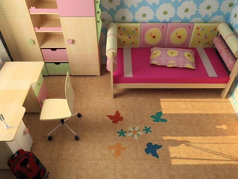 Ковер в детскую комнату: требования к материалу и особенности правильного выбора