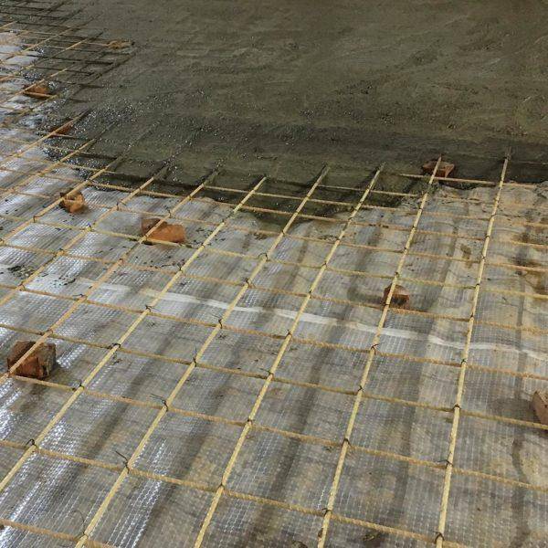 Армирование бетонной стяжки: для чего это делают