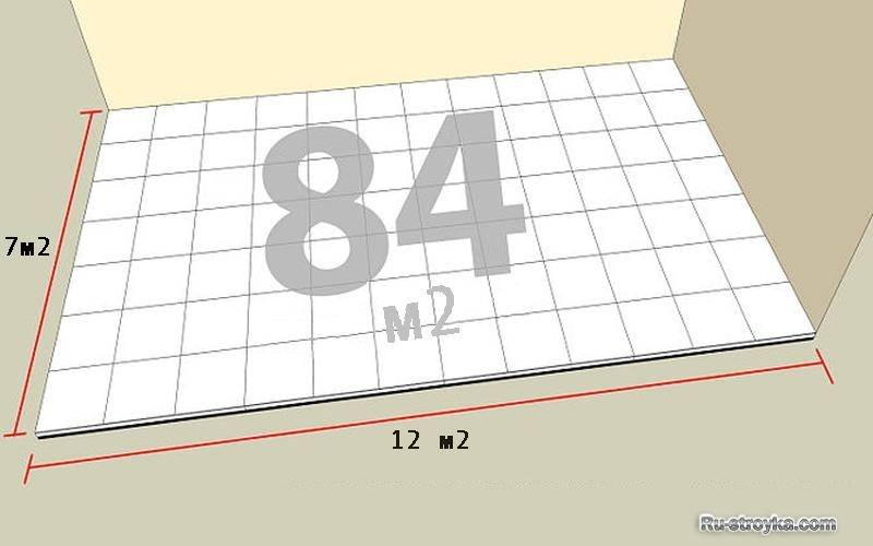 Как рассчитать плитку на пол ванной комнаты по таблицам, формулам (видео)