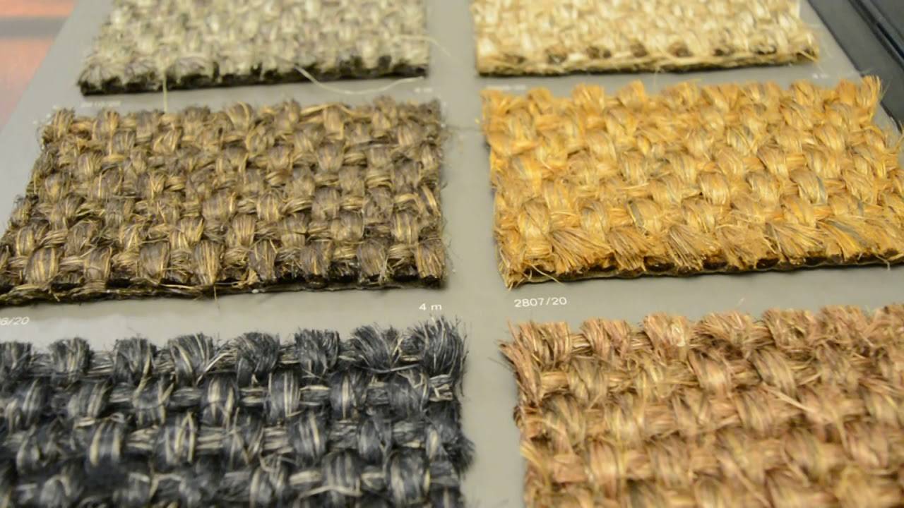 Напольное покрытие из сизаля – плетеные циновки в стиле ЭКО