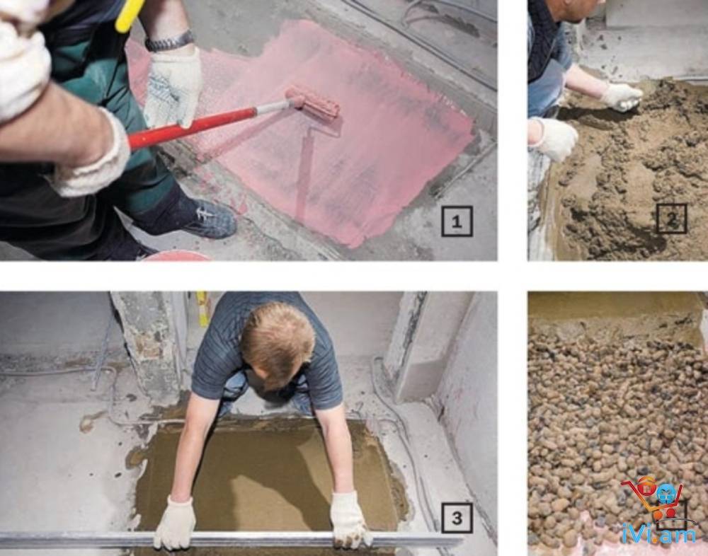 Цементно-песчаная стяжка?: виды, пошаговая инструкция по заливке