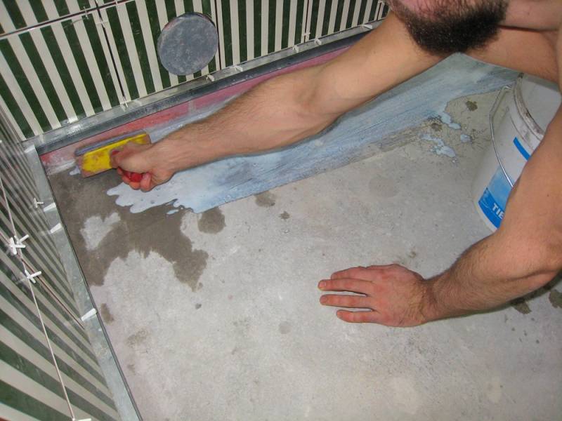 Гидроизоляция ванной комнаты под плитку: деревянного, до стяжки