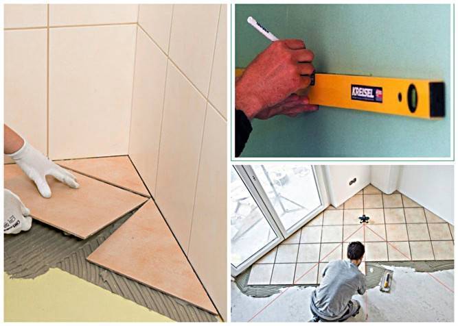 Как положить плитку в ванную: советы по укладке плитки на стены и как правильно класть ее на пол, видео урок