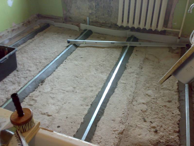 Как выравнивать бетонные полы – основные способы