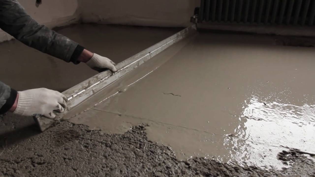 Какие пропорции цементного раствора для стяжки и заливки пола необходимы? обзор и пошагово +видео