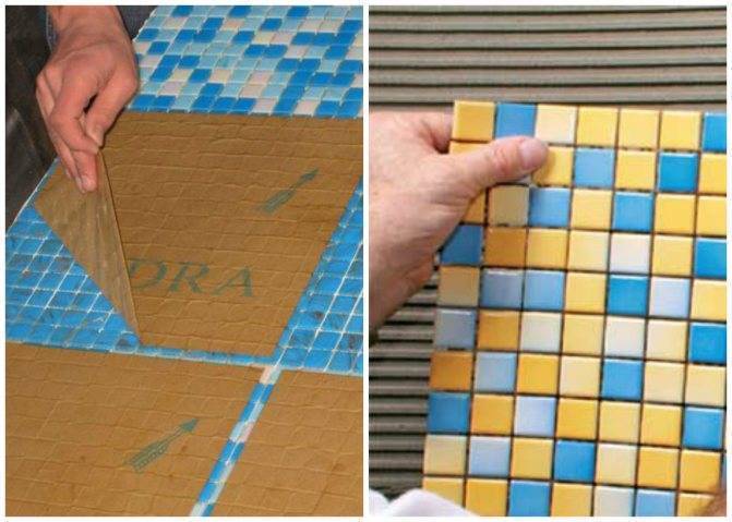 Как самостоятельно уложить и приклеить мозаичную плитку в ванной. как клеить мозаичную плитку на сетке – советы специалистов