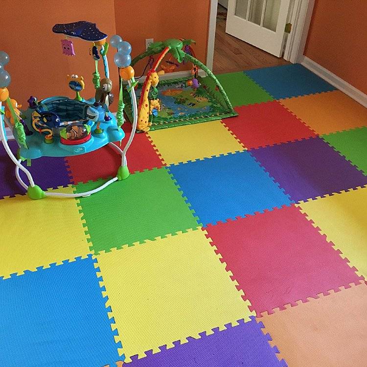 Мягкий пол для детских комнат: основные достоинства, выбор и особенности ухода
