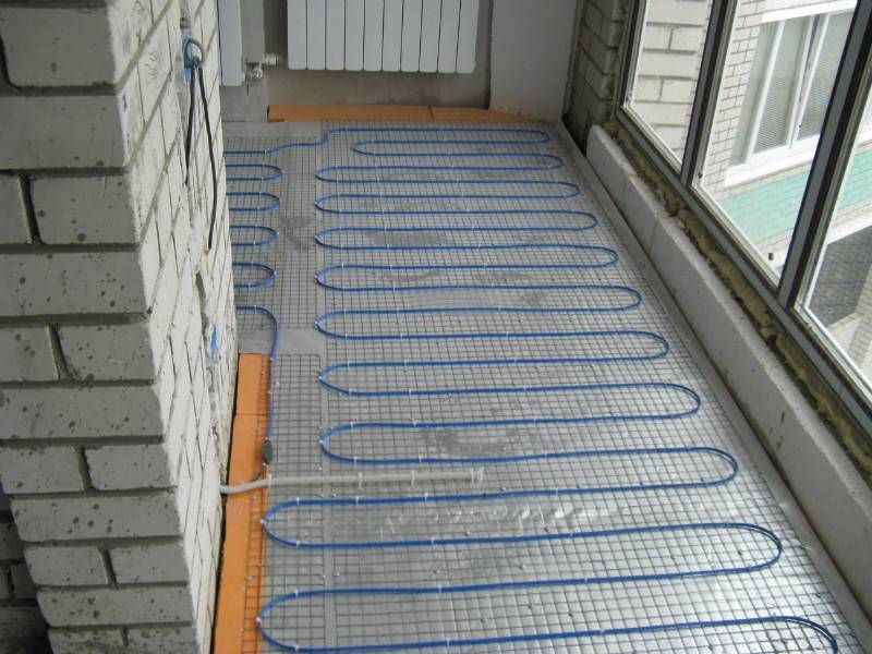 Теплый пол на балконе своими руками: монтаж инфракрасных матов под мягкие напольные покрытия