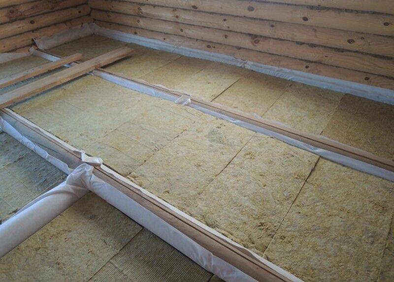 Теплый пол для деревянного дома