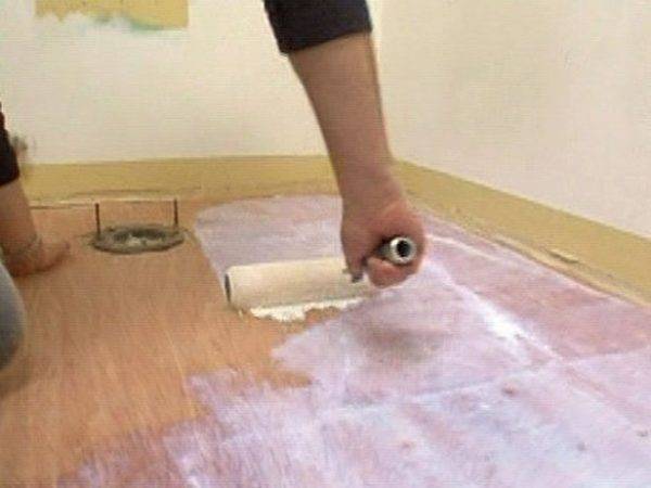 Как настелить линолеум на бетонный пол: рассматриваем все нюансы