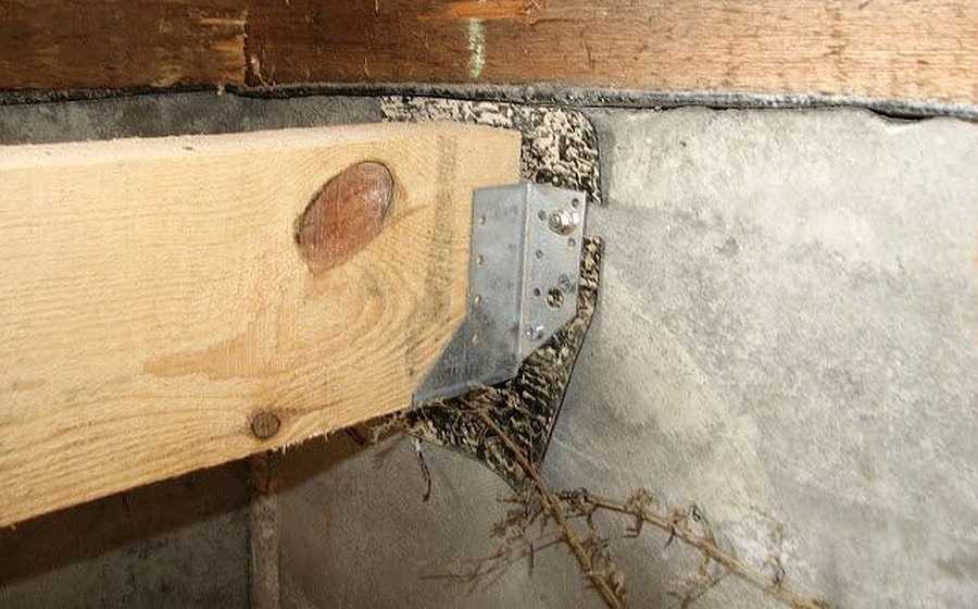Как крепить лаги к бетонному полу | советы по ремонту