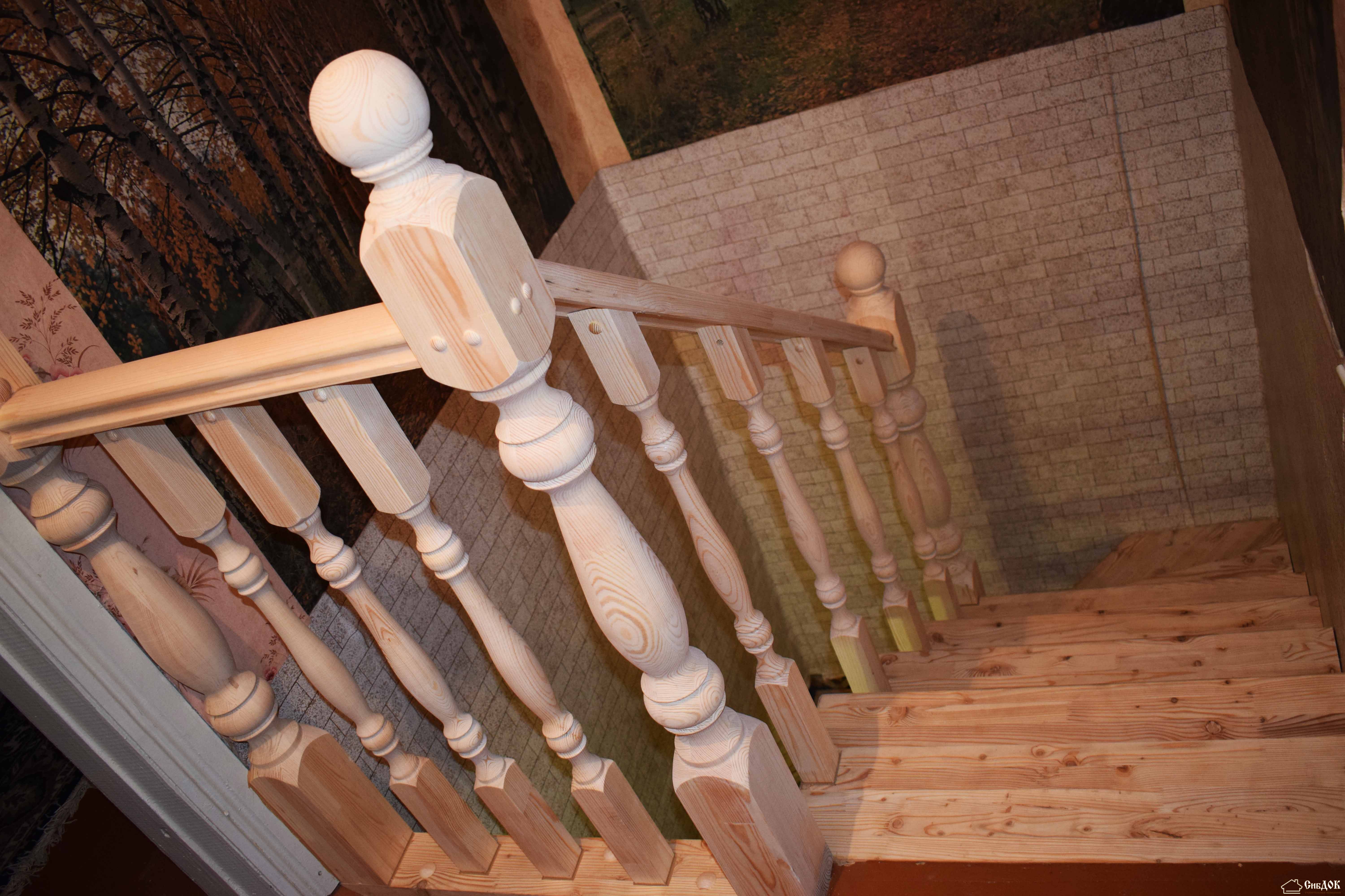 Установка балясин на деревянную лестницу своими руками - пошагово