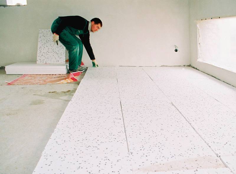 Как правильно выполнить утепление бетонного пола?