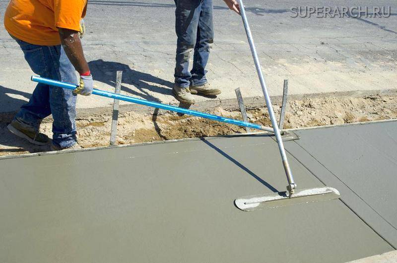 Железнение бетона как способ укрепления цементных покрытий