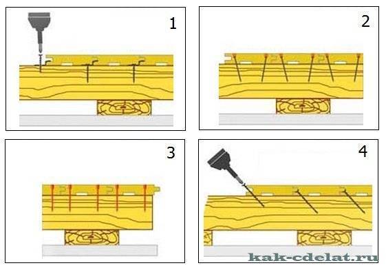 Укладка пола из шпунтованной доски | советы по ремонту