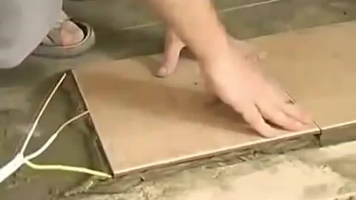 Укладка плитки на неровный пол – как положить кафель новичку
