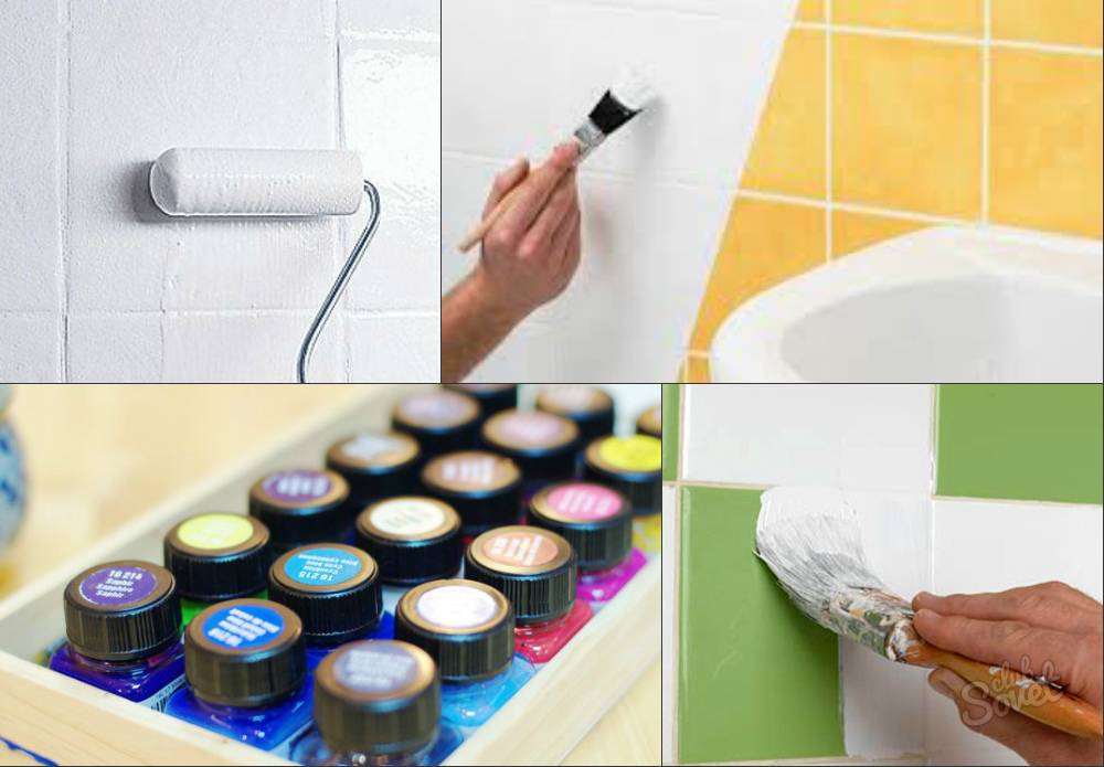 Краска для плитки: выбор материала и инструкция по нанесению