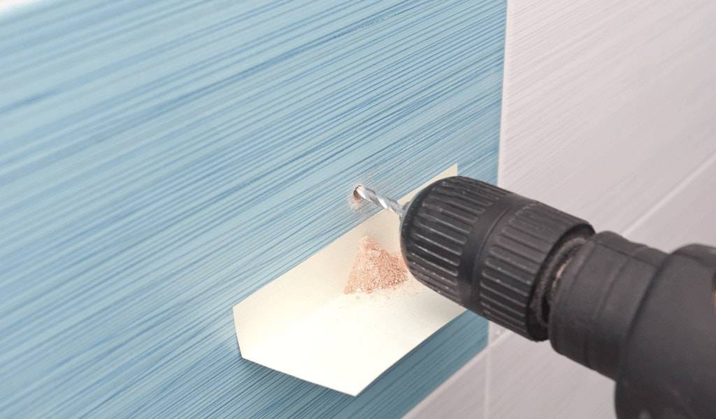 Сверление керамической плитки в ванной на стене самостоятельно что не треснула