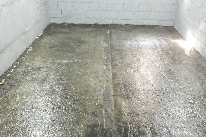 Чем покрыть бетонный пол, чтобы не пылил? советы +видео