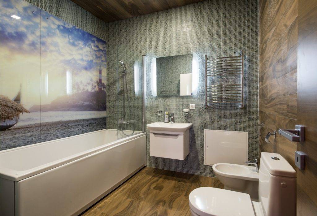 Отделка ванной комнаты пластиковыми панелями своими руками | советы специалистов