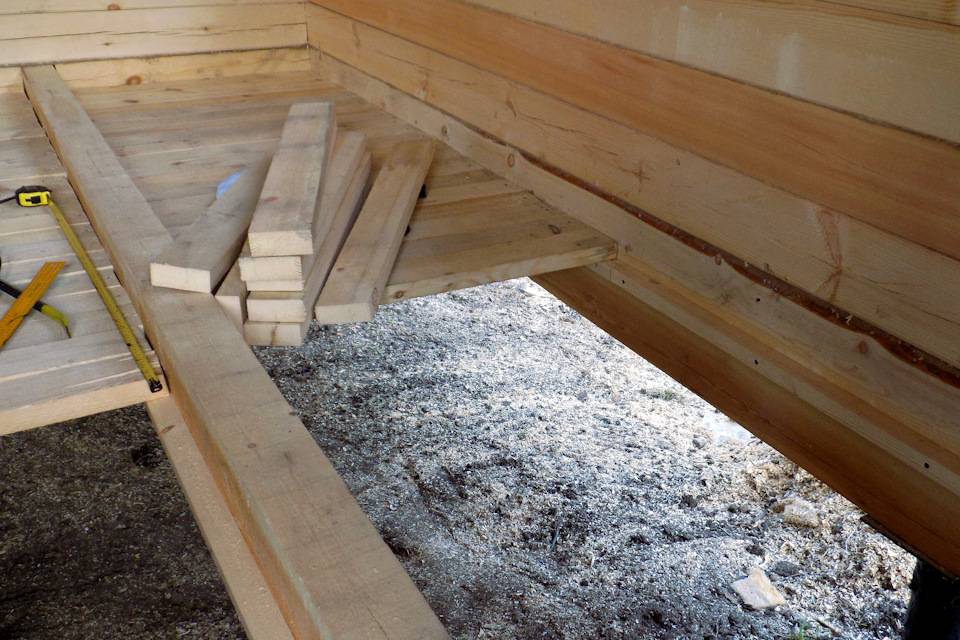 Пол второго этажа по деревянным балкам: устройство пола, общие требования и пошаговая инструкция строительства пола