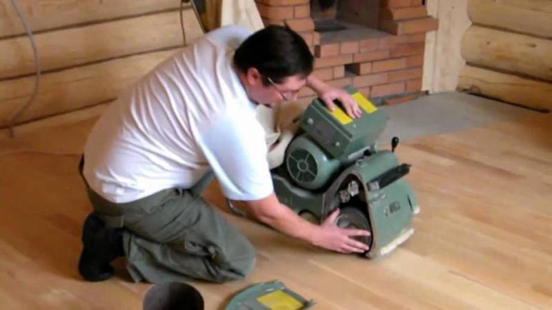 Шлифовка деревянного пола своими руками: подготовка и оборудование