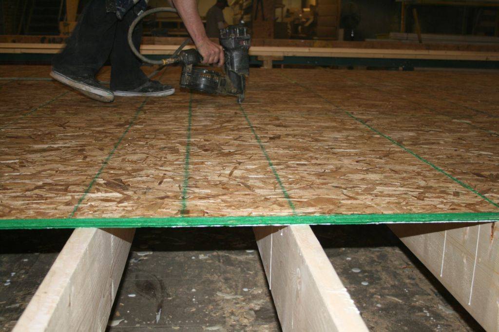 Укладка osb плит на деревянный и бетонный пол – как стелить правильно