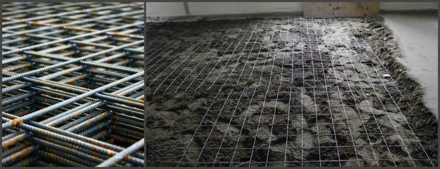 Как армировать бетонную или цементно-песчаную стяжку