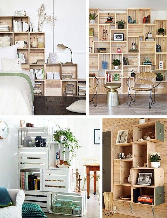 50 идей мебели из деревянных ящиков своими руками