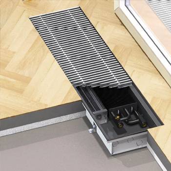 Напольные радиаторы отопления масляные чугунные встраиваемые для панорамных окон, низкие стальные алюминиевые батареи на ножках установка и монтаж в доме