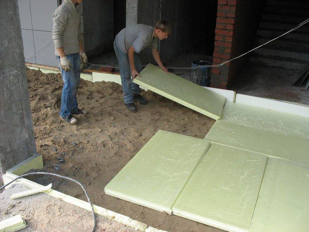 Как утеплить бетонный пол в частном доме — полезно знать