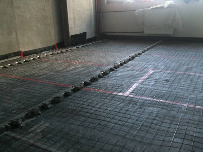 Как сделать пол из бетонна