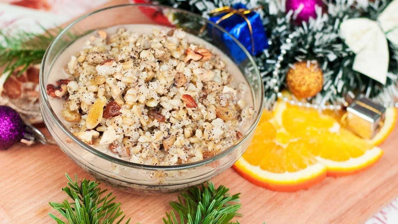 Кутья на рождество из пшеницы и риса, 4 лучших рецепта - wowcook.net