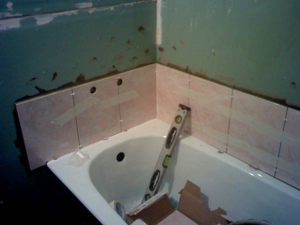Плитка на гипсокартон в ванной комнате: пошаговая инструкция (фото и видео)